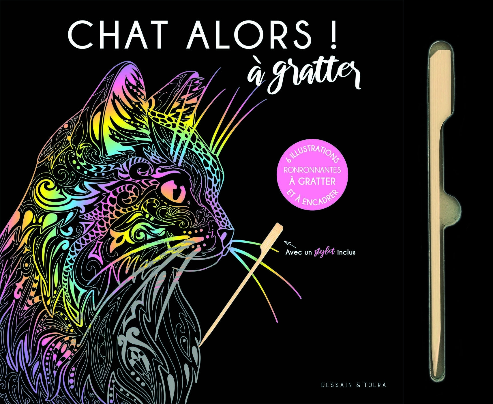 Chat alors ! à gratter