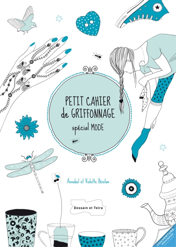 Petit cahier de griffonnage spécial mode