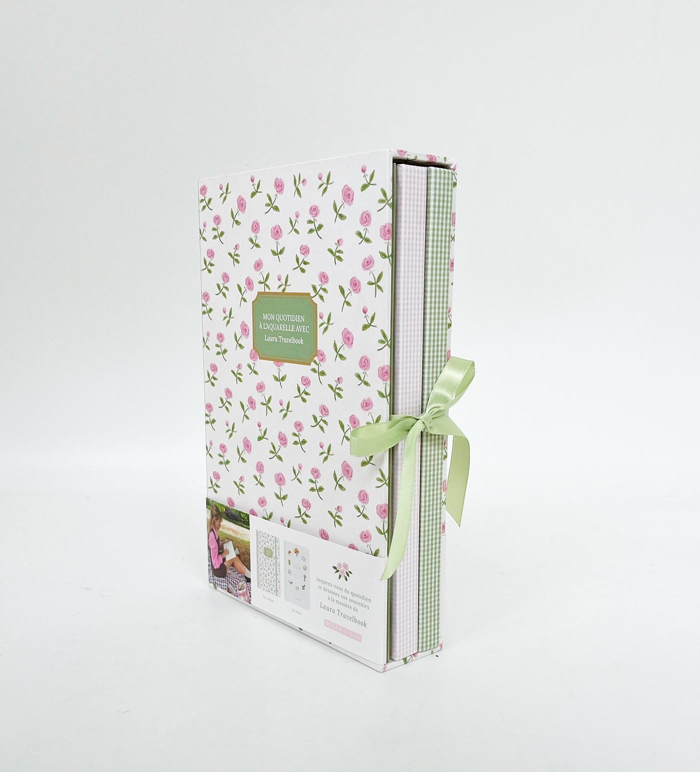 Coffret "luxe" Mon quotidien à l'aquarelle avec LauraTravelbook