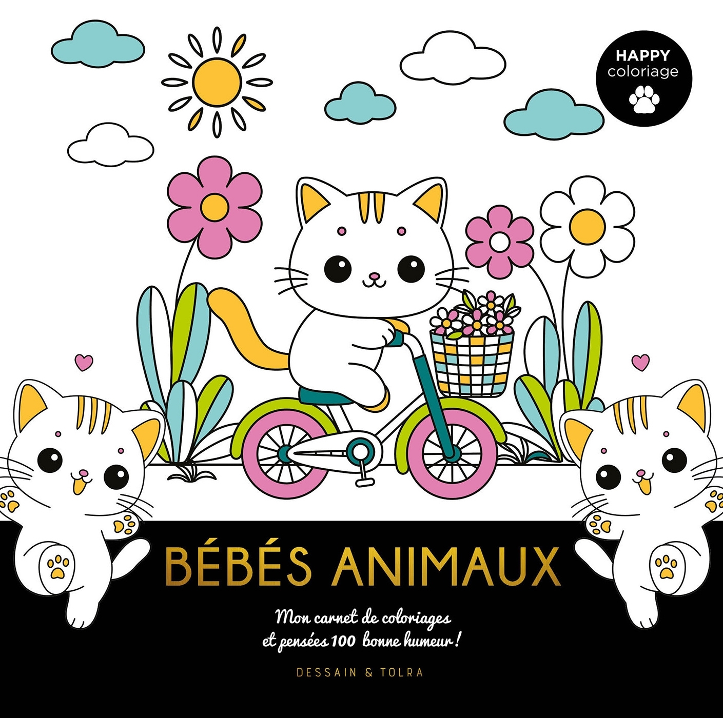 Happy coloriage Bébés animaux