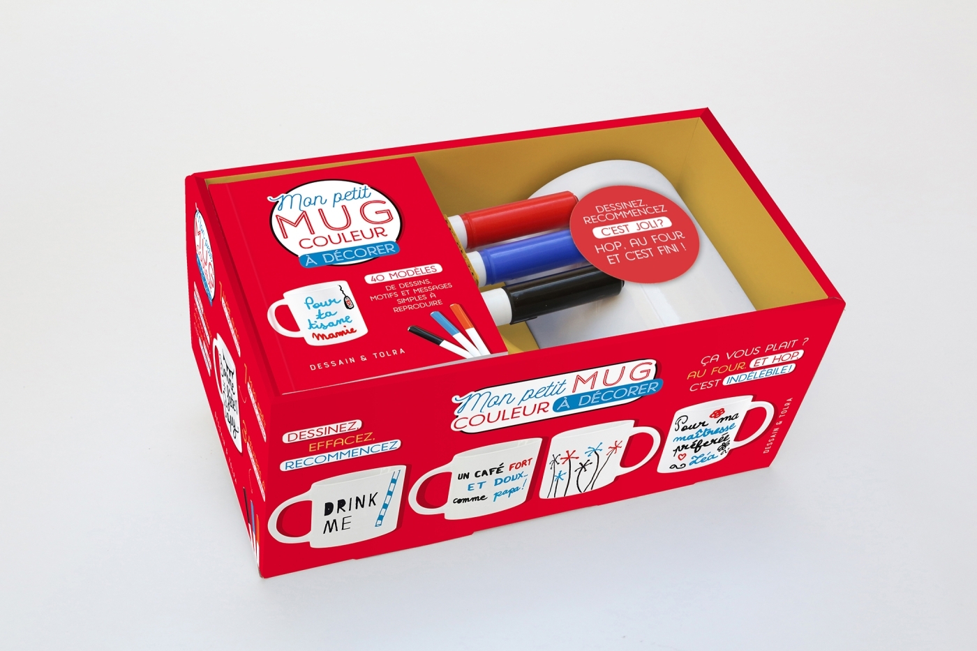 Mon petit mug couleurs à décorer