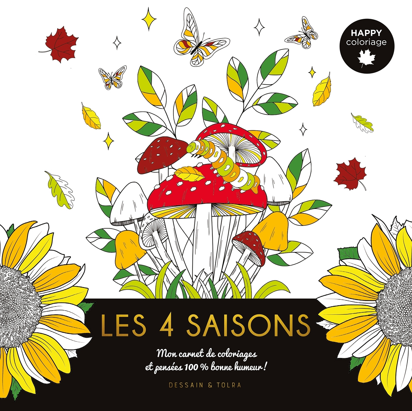 Happy coloriage Les 4 saisons