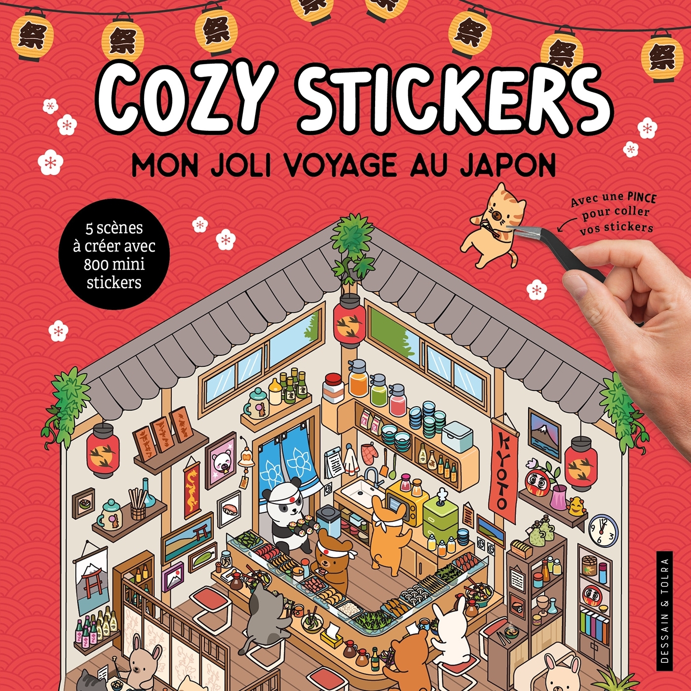 Cozy Stickers - Mon joli voyage au Japon