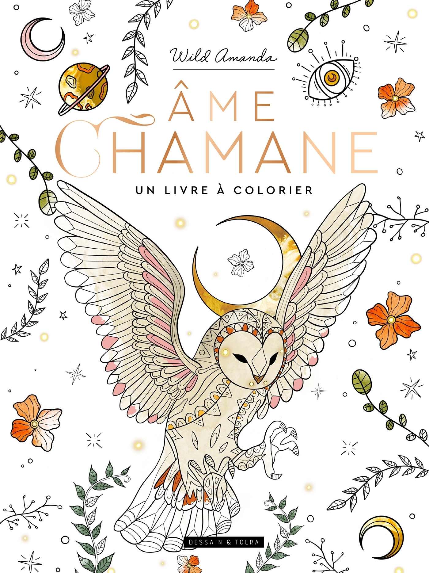 Âme chamane, un livre à colorier
