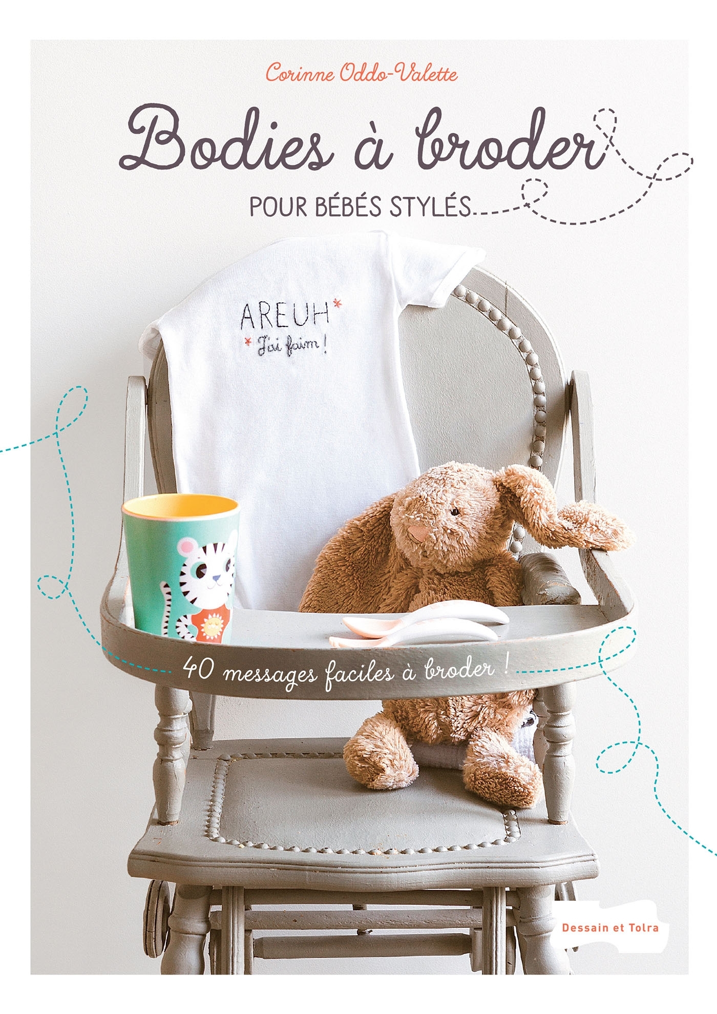 Bodies à broder pour bébés stylés