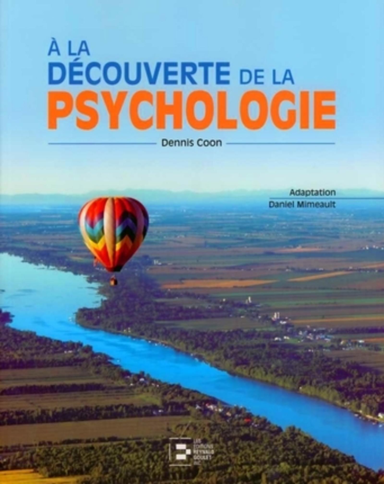 A LA DECOUVERTE DE LA PSYCHOLOGIE