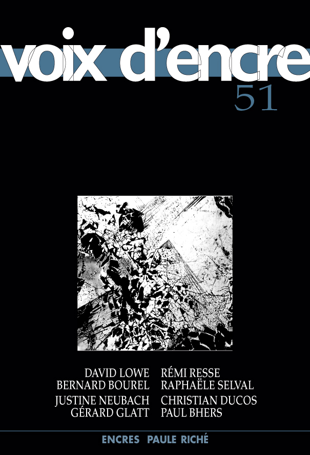 revue VOIX D'ENCRE 51