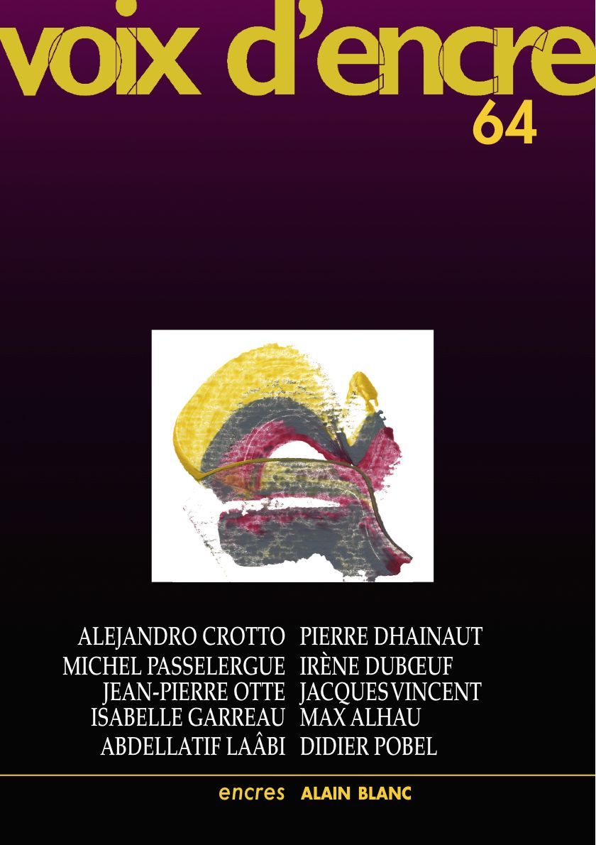 revue VOIX D'ENCRE 64