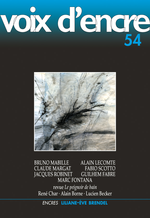 Revue VOIX D'ENCRE 54