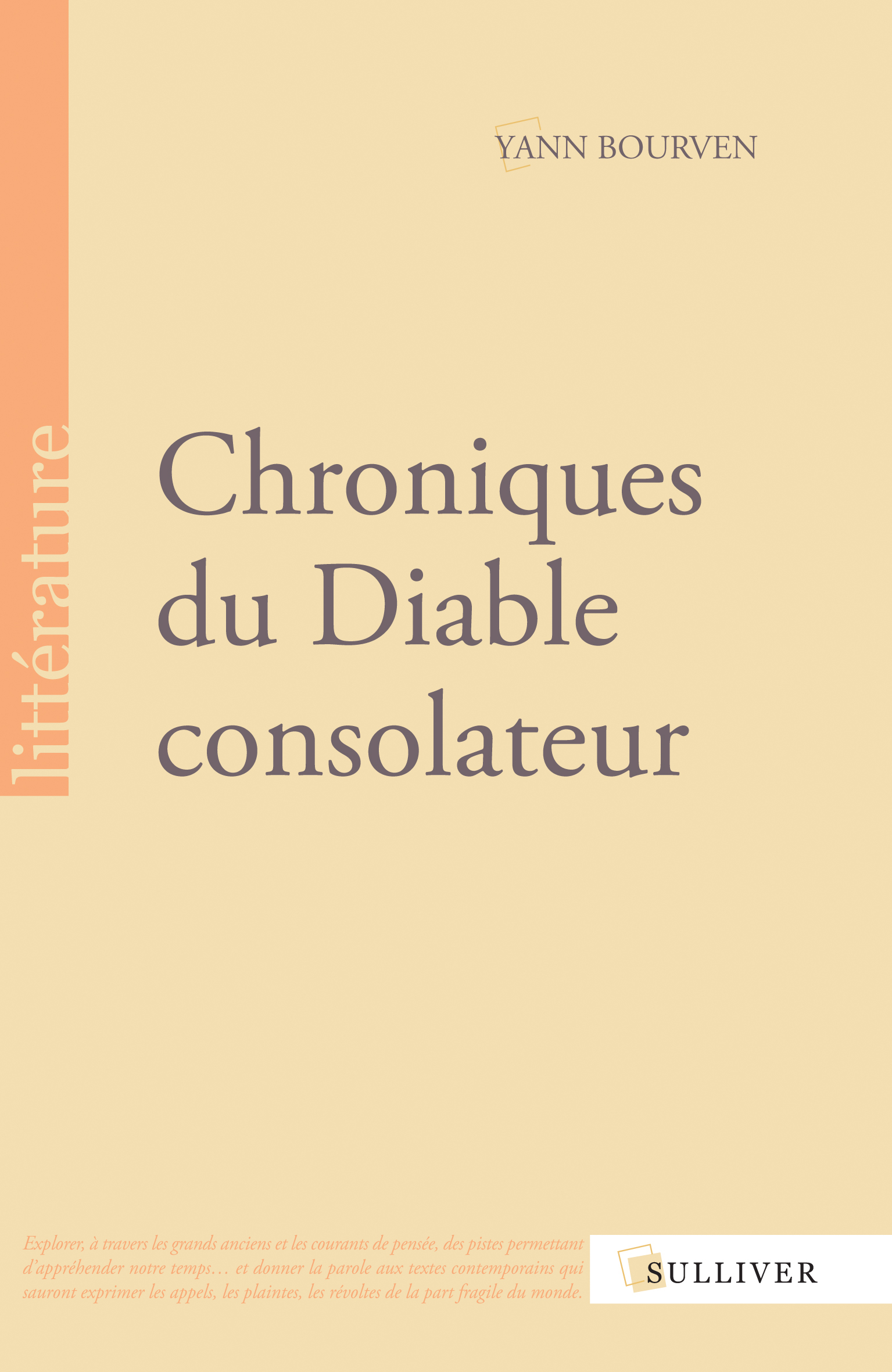 Chroniques Du Diable Consolateur