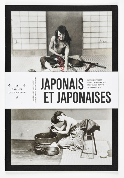 Japonais et Japonaises - dans l'atelier photographique de Felice Beato à Yokohama, Musée d'art moderne et contemporain de S