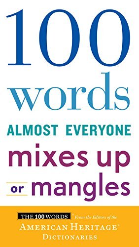 100 Words Almost Everyone Mixes Up or Mangles