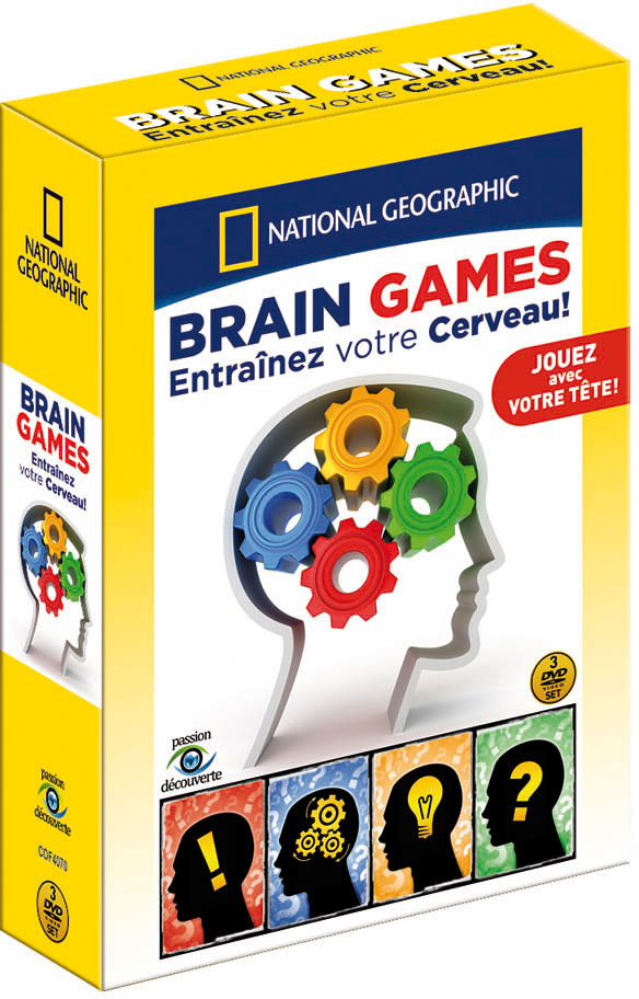NATIONAL GEOGRAPHIC - BRAIN GAMES, ENTRAINEZ VOTRE CERVEAU