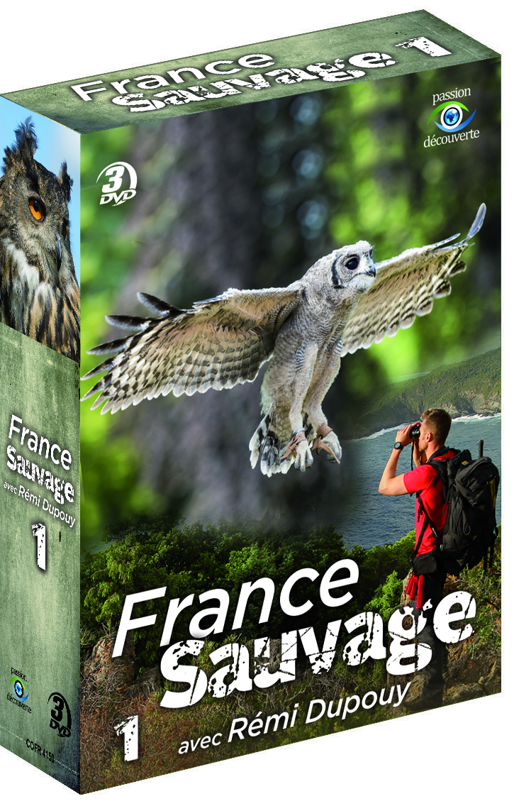 FRANCE SAUVAGE 1 - AVEC REMI DUPOUY 3 DVD