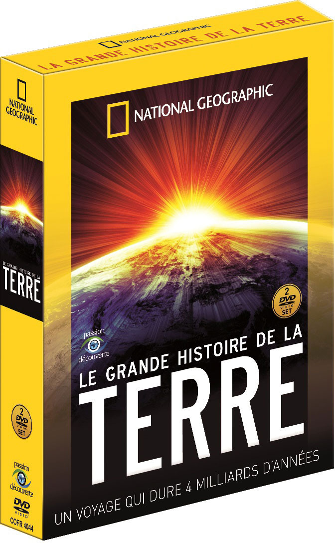 NATIONAL GEOGRAPHIC - COFFRET - LA GRANDE HISTOIRE DE LA TERRE
