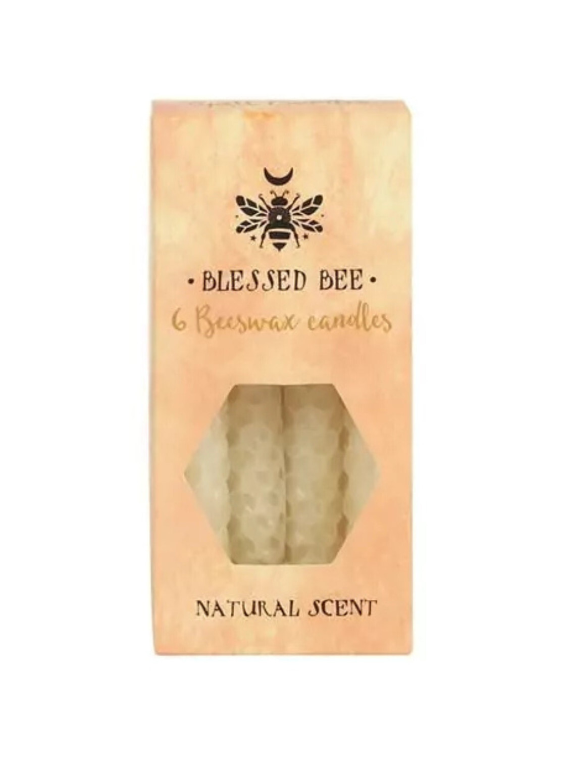 Bougies à rituel en Cire d'Abeille - Blanc