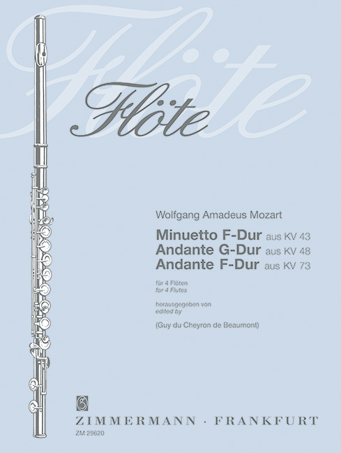 Minuetto en fa majeur de KV 43/