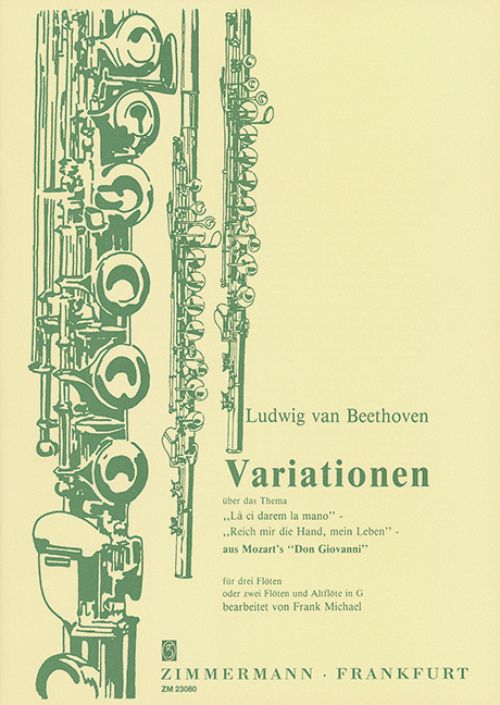 Variations sur le thème ”Reich mir die Hand, mein Leben“ extrait de ”Don Giovanni“ de Mozart