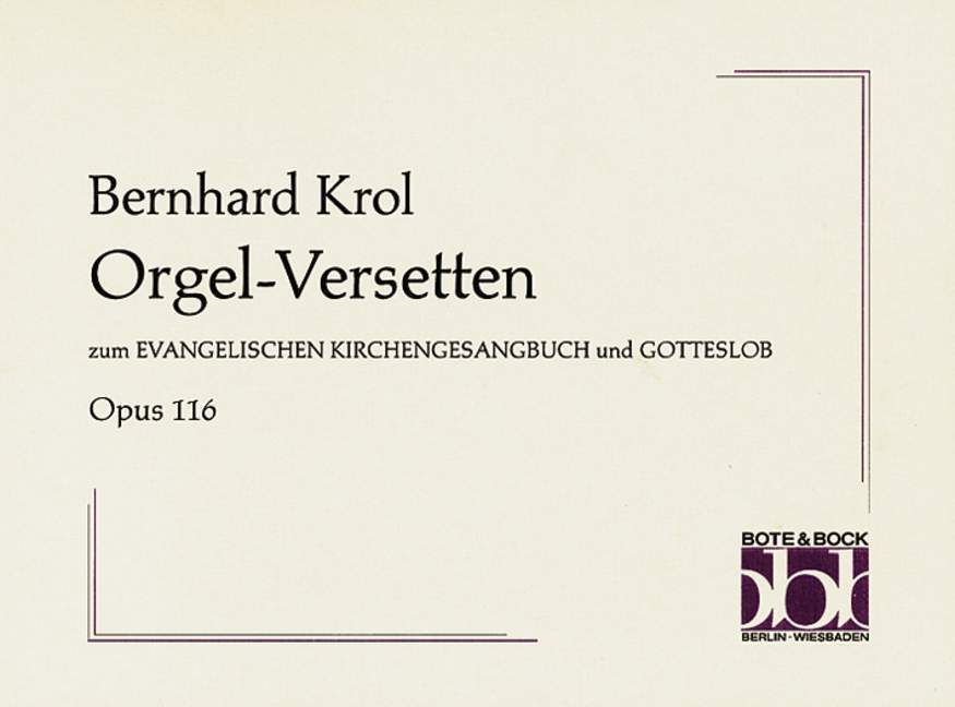 Orgel-Versetten