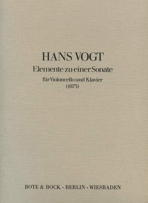 Elemente zu einer Sonate