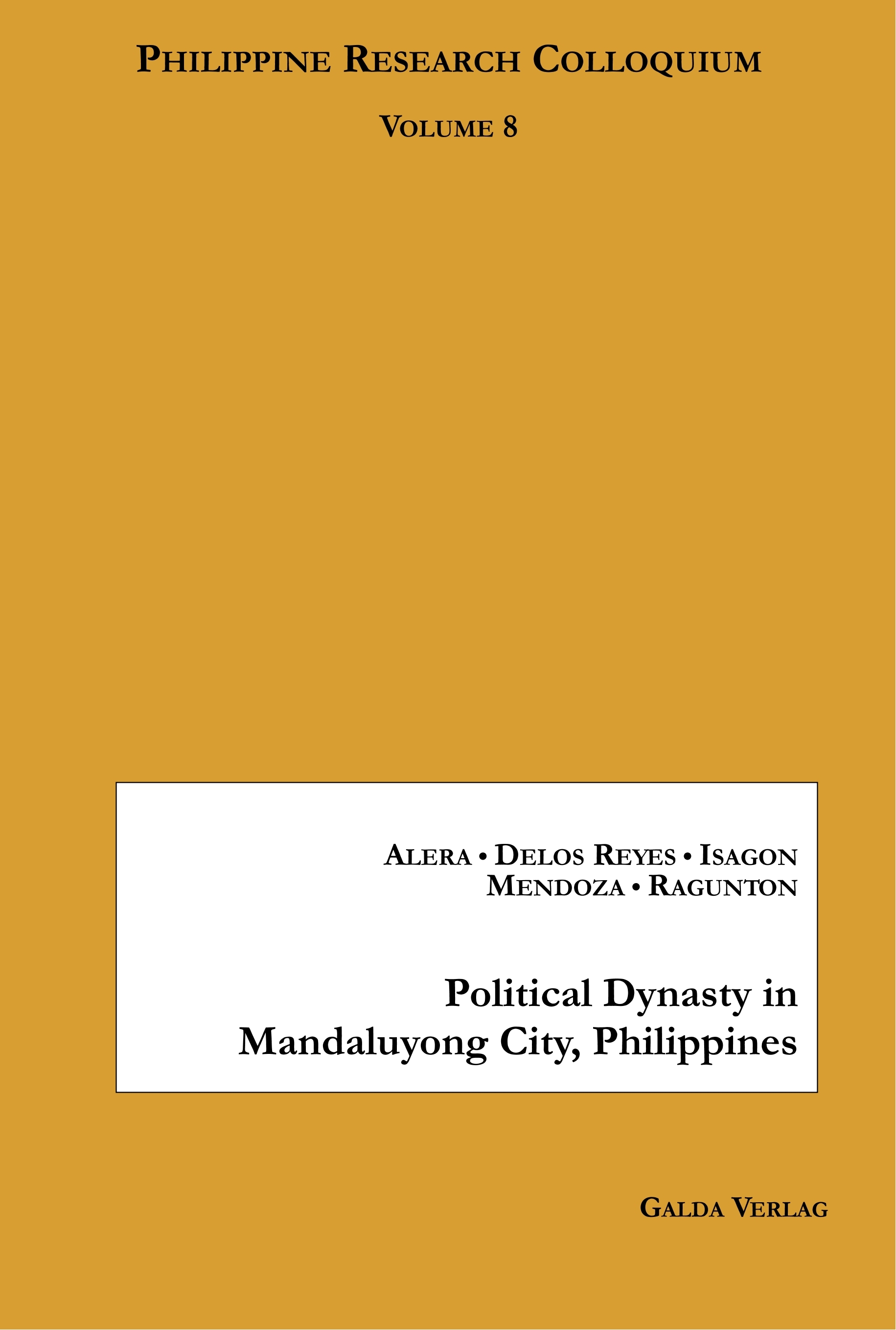 Political Dynasty in Mandaluyong City, Philippines