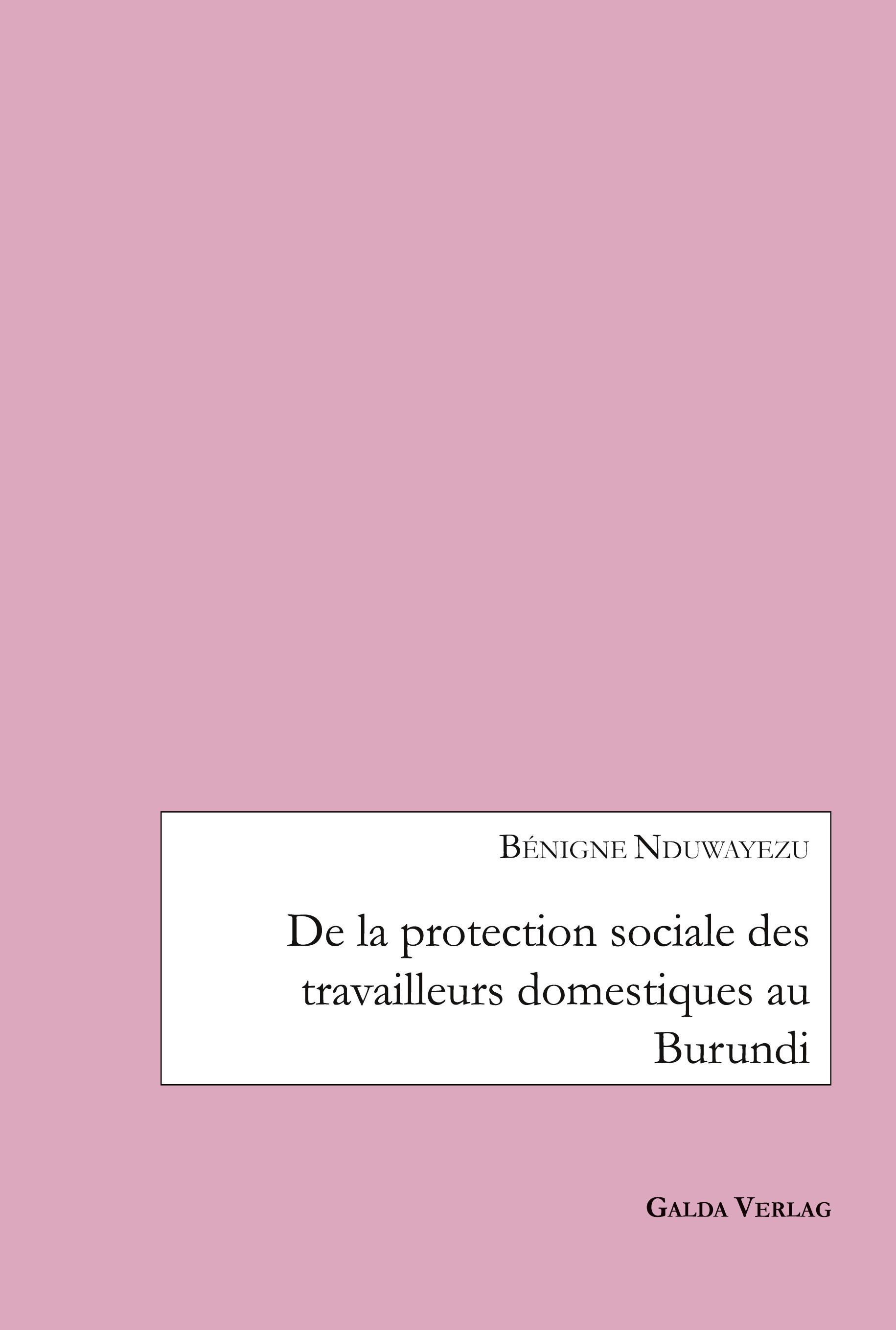 De la protection sociale des travailleurs domestiques au Burundi