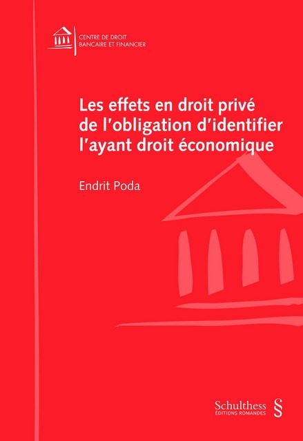 LES EFFETS EN DROIT PRIVE DE L OBLIGATION D IDENTIFIER L AYANT DROIT ECONOMIQUE