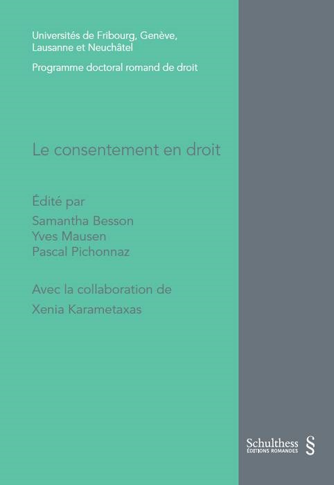 LE CONSENTEMENT EN DROIT