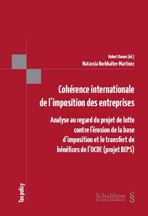 COHERENCE INTERNATIONALE DE L IMPOSITION DES ENTREPRISES