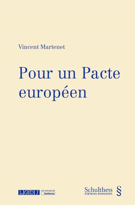 POUR UN PACTE EUROPEEN