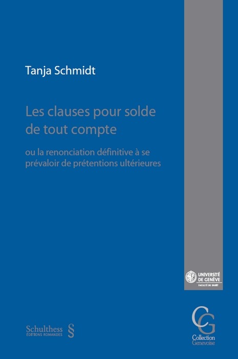 LES CLAUSES POUR SOLDE DE TOUT COMPTE