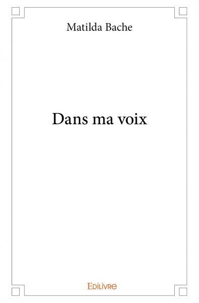 Dans ma voix
