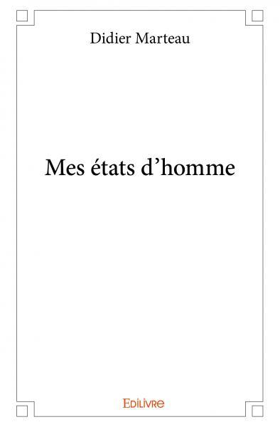 Mes états d'homme