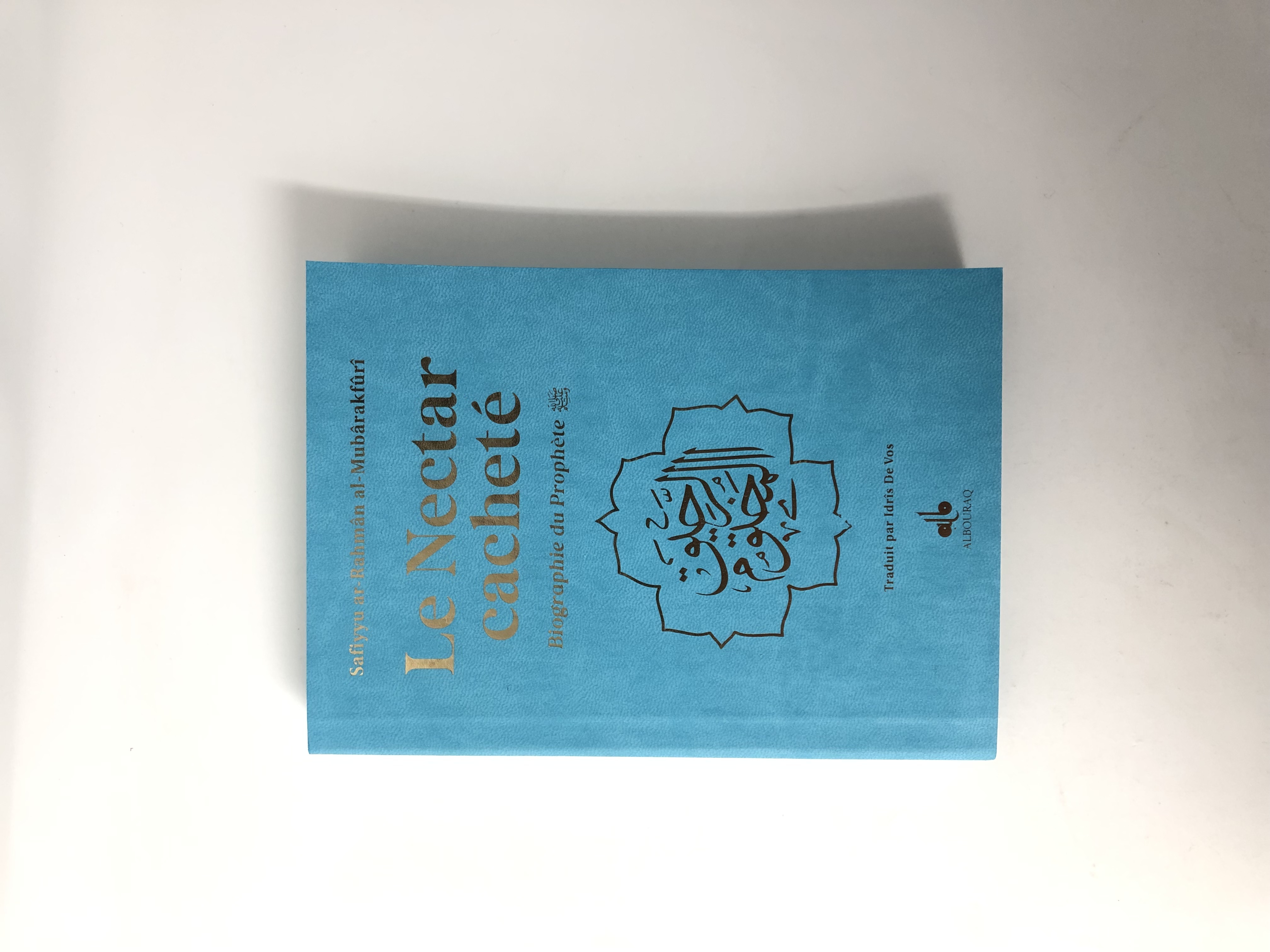 Nectar Cacheté Le  Biographie du Prophète Muhammad bsl  Format poche 12X17  turquoise  Arc en ciel