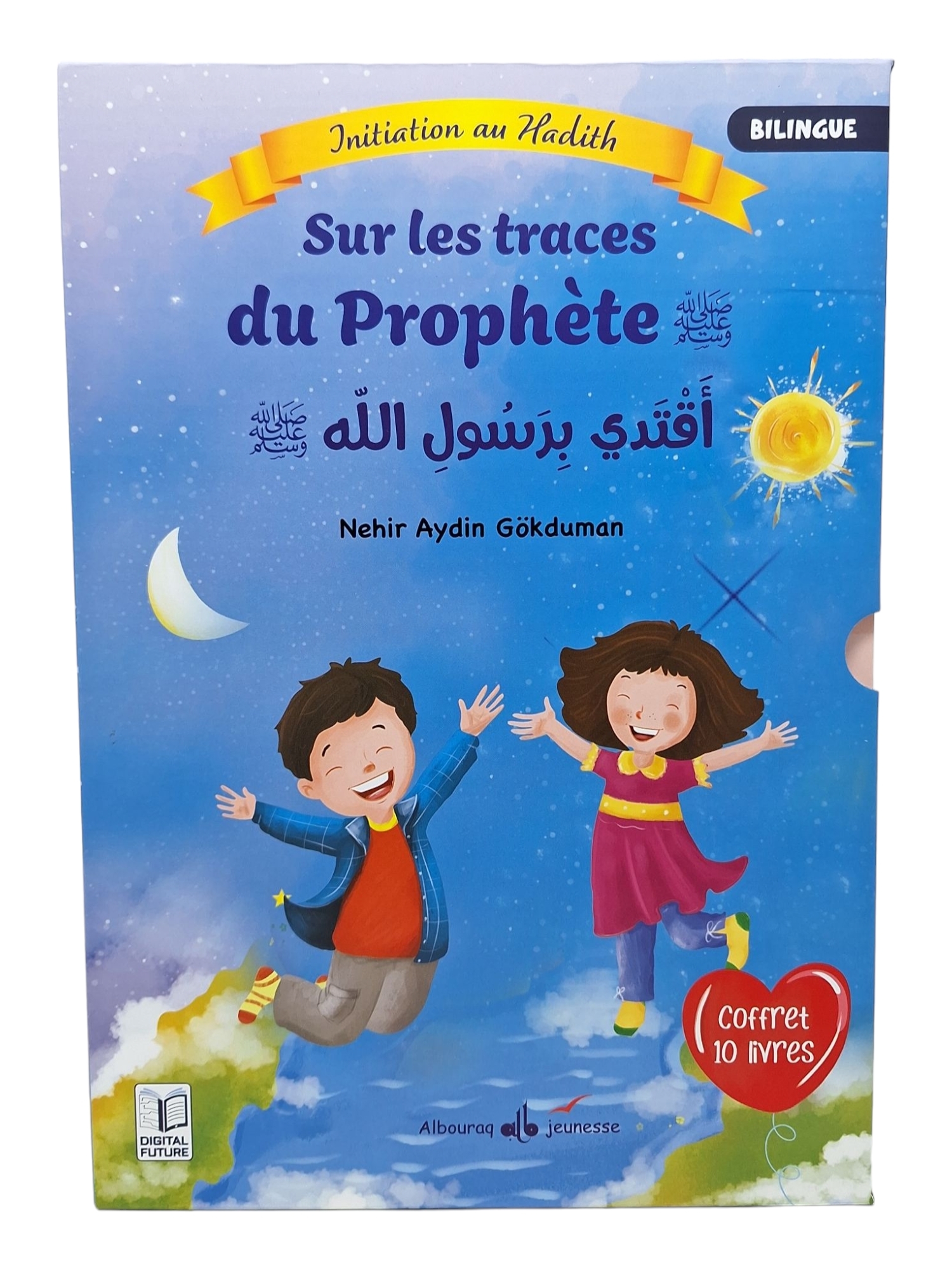 SUR LES TRACES DU MESSAGER  COFFRET 10 LIVRES