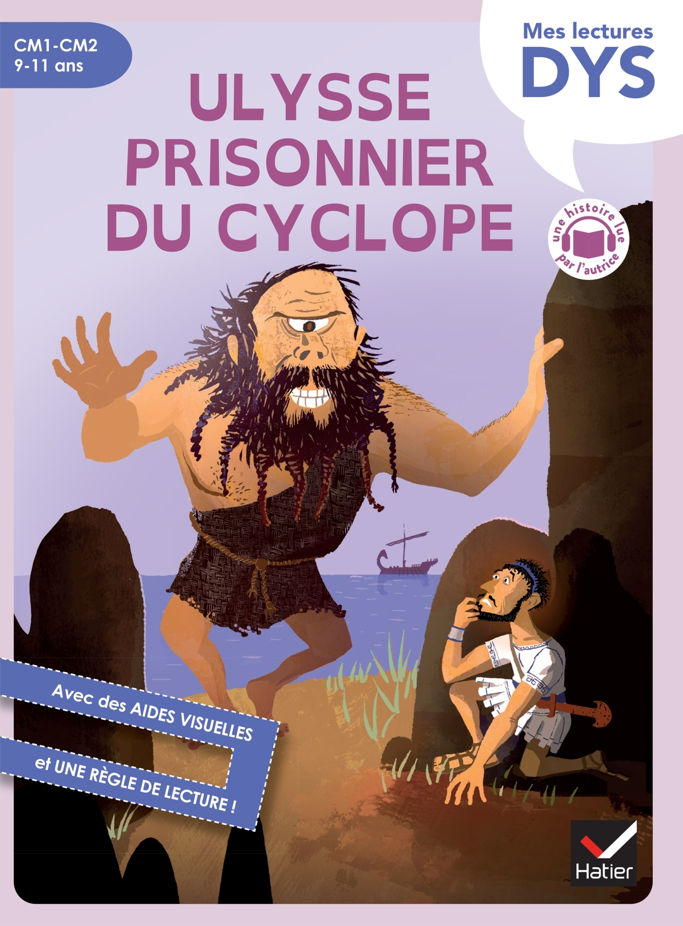 Ulysse prisonnier du cyclope adapté dès 6 ans