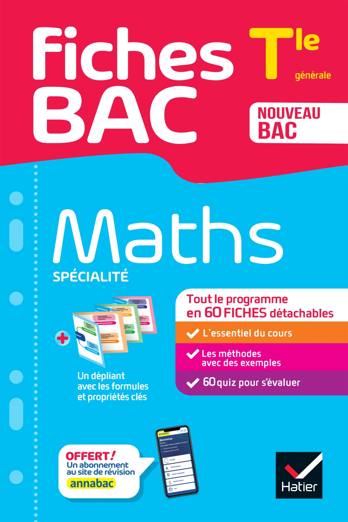 Fiches bac - Maths Tle (spécialité) - Bac 2026