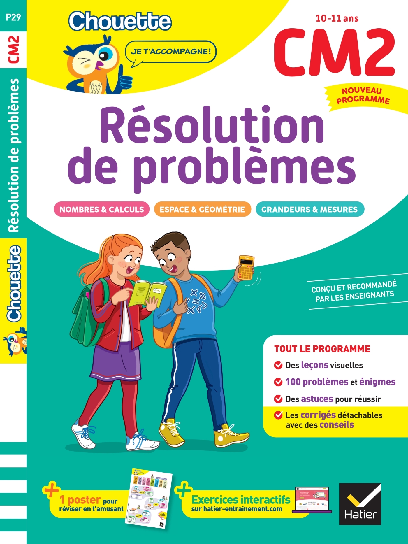 Résolution de problèmes CM2 - Cahier de soutien nouveau programme