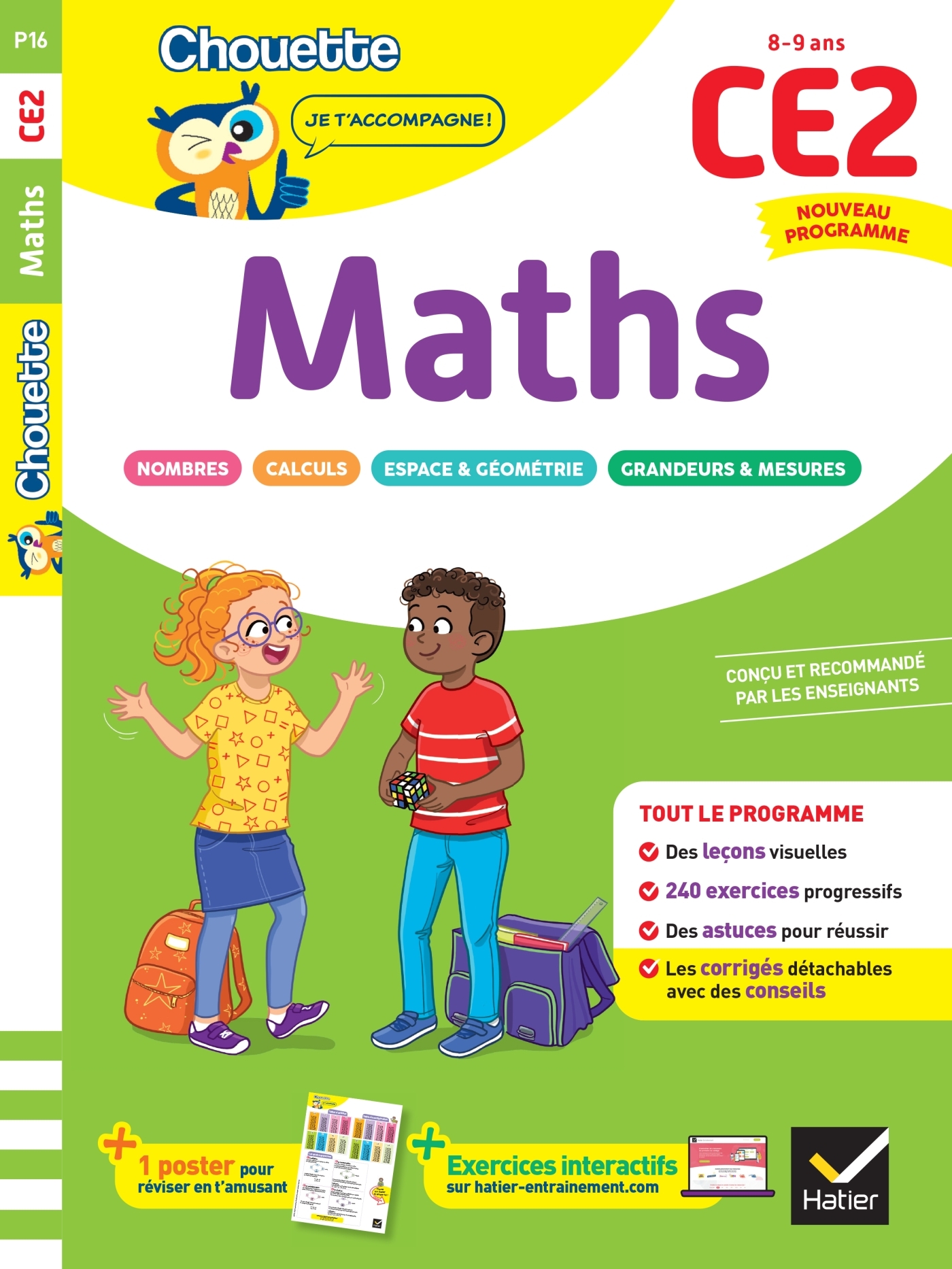 Maths CE2 - Cahier de soutien nouveau programme
