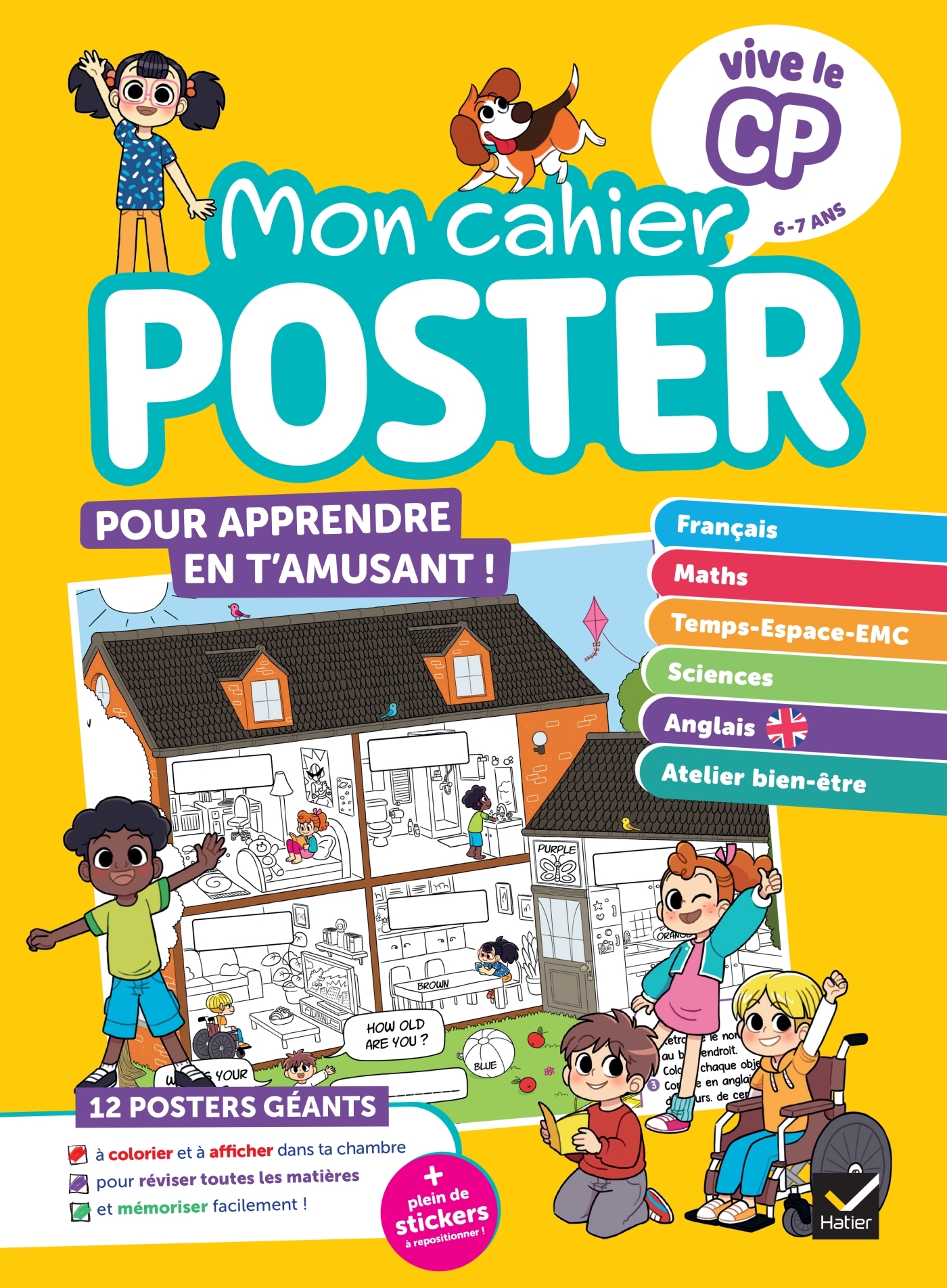 Vive le CP - Mon cahier poster