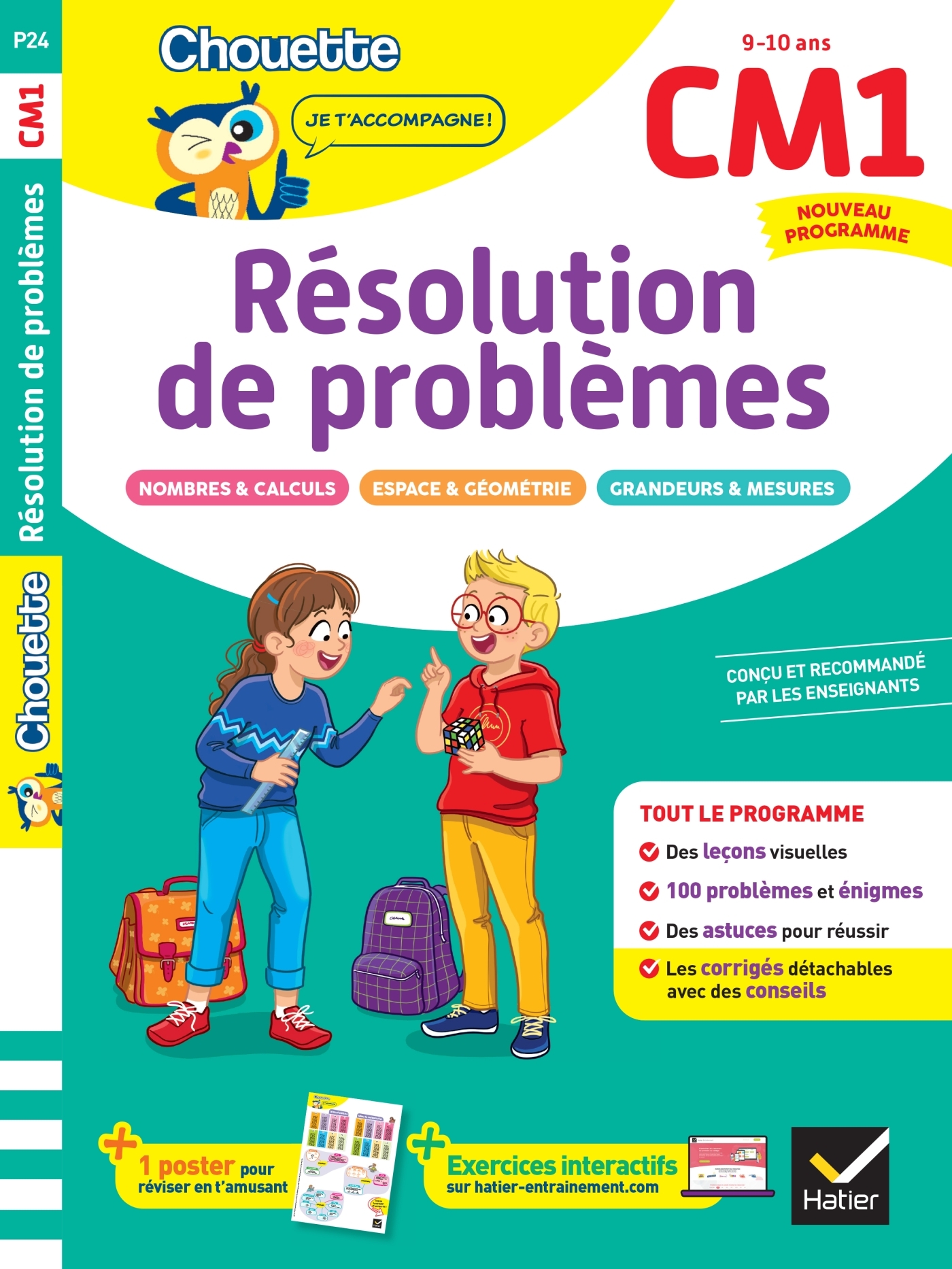 Résolution de problèmes CM1 - Cahier de soutien nouveau programme