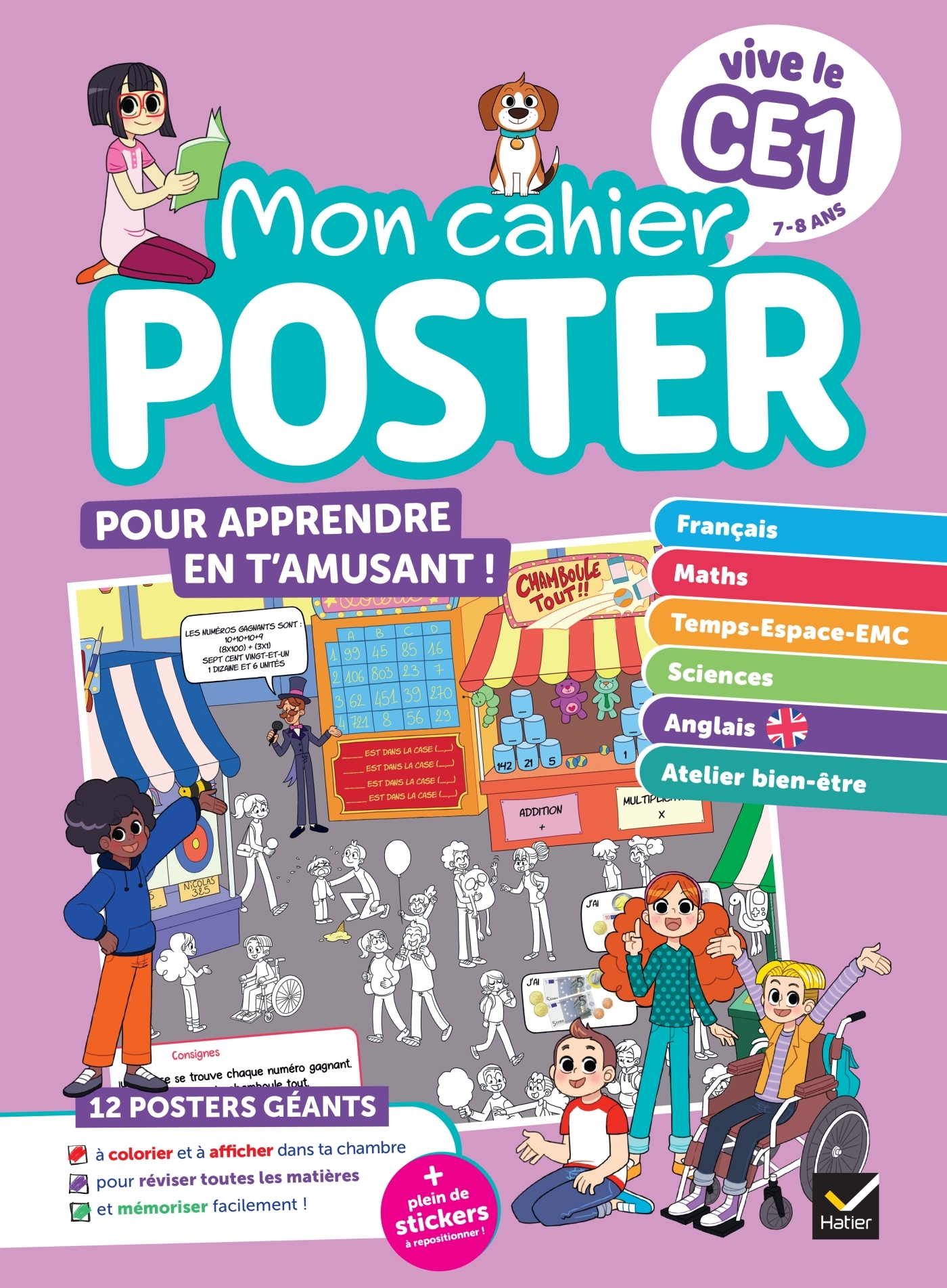 Vive le CE1 - Mon cahier poster