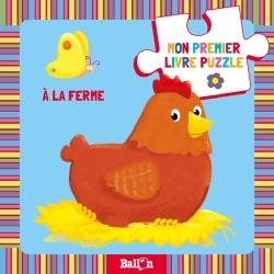 Mon premier livre puzzle : A la ferme