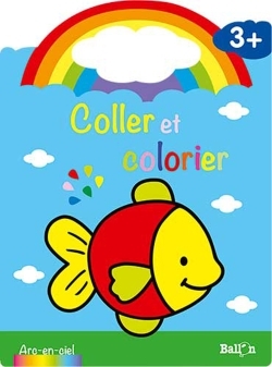 Coller et colorier 3 ans - poisson