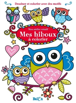 Mes hiboux à colorier