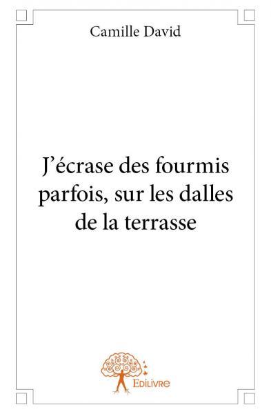 J'écrase des fourmis parfois, sur les dalles de la terrasse