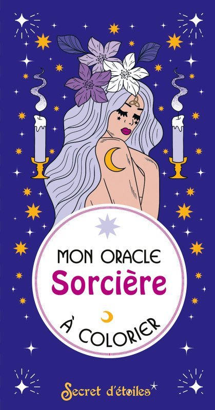 Mon oracle Sorcière à colorier