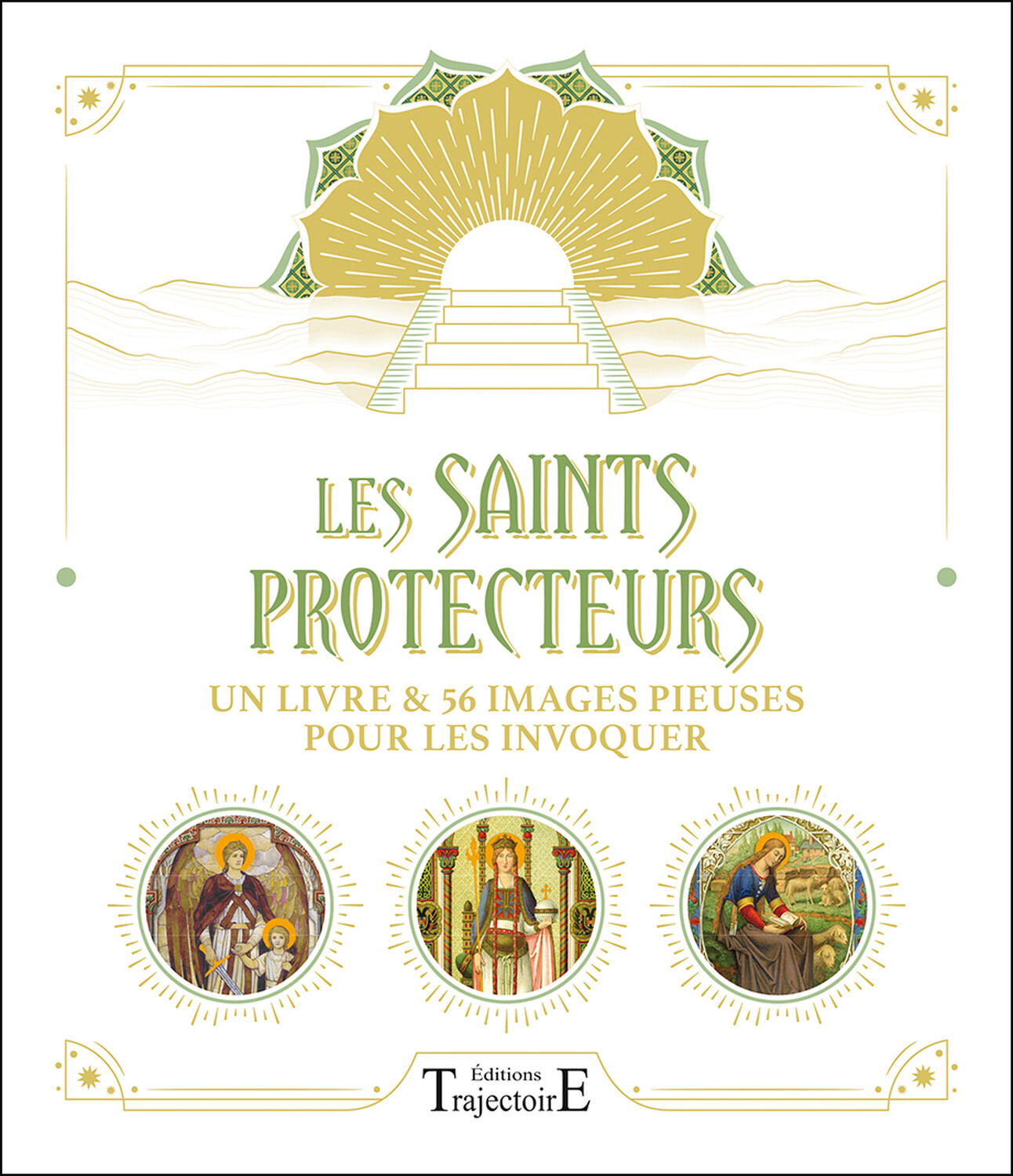Les Saints protecteurs - Un livre & 56 images pieuses pour les invoquer - Coffret