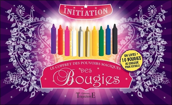 Le coffret des pouvoirs magiques des bougies - 10 bougies de couleur pour rituels