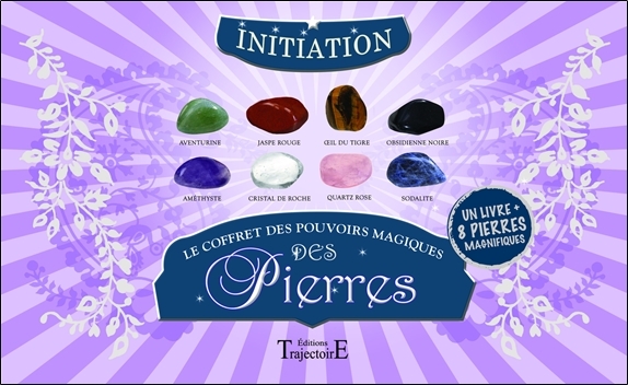 Le coffret des pouvoirs magiques des pierres - un livre + 8 pierres magnifiques